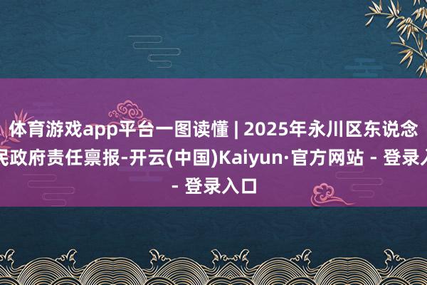 体育游戏app平台一图读懂 | 2025年永川区东说念主民政府责任禀报-开云(中国)Kaiyun·官方网站 - 登录入口
